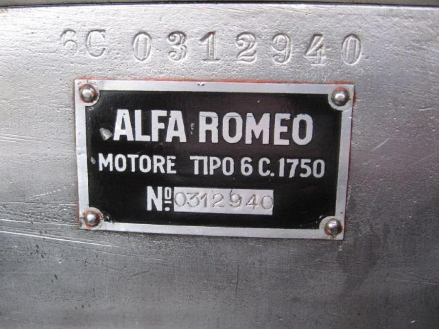 Логотип Alfa Romeo 6C 1750 GS 1930 года  (фото 2 из 66)